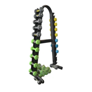 estante para mancuernas